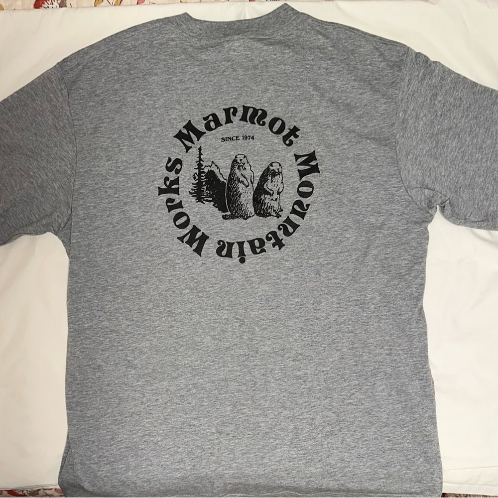 Marmot Gray Graphic Tee